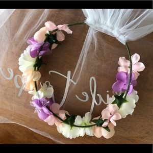 David’s Bridal Bride Veil Crown